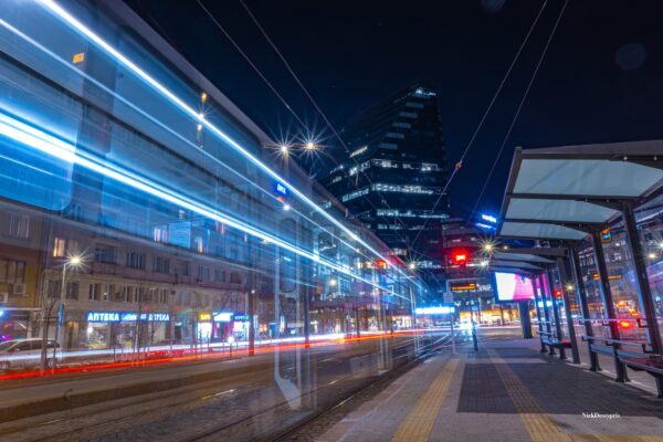 Ghost Tram on Macedonia Boulevard -LIMITED EDITION PHOTO