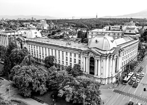 Monochrome Majesty at Sofia University - LIMITED EDITION PRINT