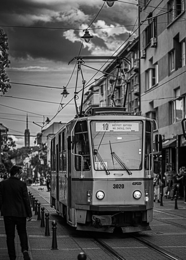 Tram to a Bygone Spring- LIMITED EDITION PRINT
